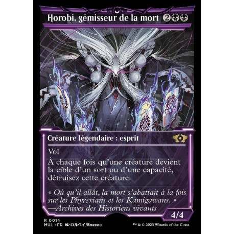 (Foil) Noire - Horobi, gémisseur de la mort (R) [MUL]