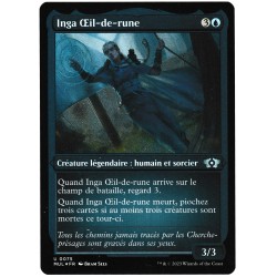 (Etched Foil) Bleue - Inga Œil-de-rune (U) [MUL]