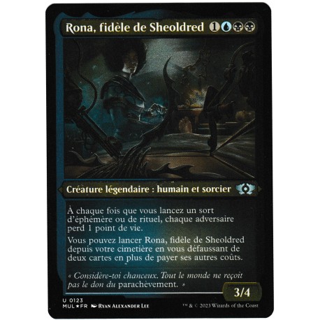 (Etched Foil) Multicolore - Rona, fidèle de Sheoldred (U) [MUL]