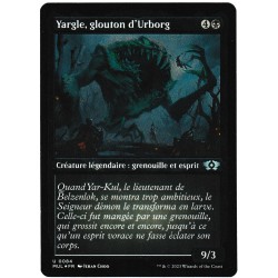 (Etched Foil) Noire - Yargle, glouton d'Urborg (U) [MUL]