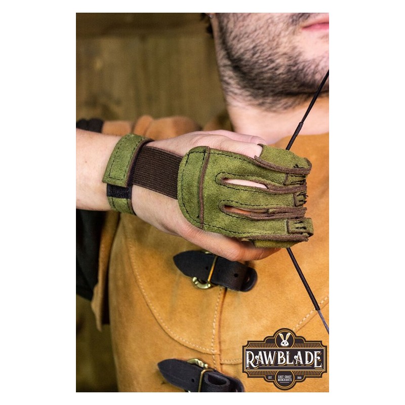 Gant Tir à L'Arc 3 Doigts - Enfant Adulte Archery Chasse