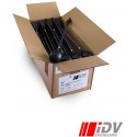 Carton de 32 Carreaux d'arbalète (Bolt 15") Tête ronde / Noir - IDV Engineering