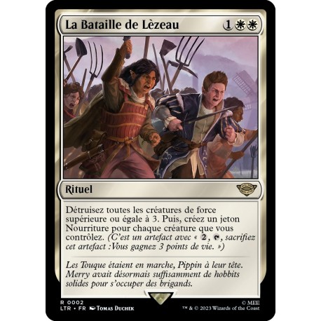 (Foil) Blanche - La Bataille de Lèzeau (R) [LTR]