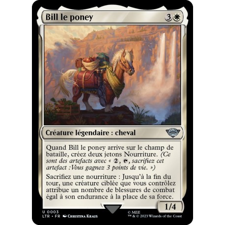 (Foil) Blanche - Bill le poney (U) [LTR]