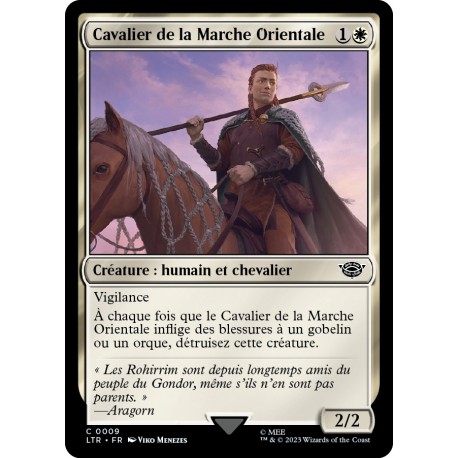 (Foil) Blanche - Cavalier de la Marche Orientale (C) [LTR]