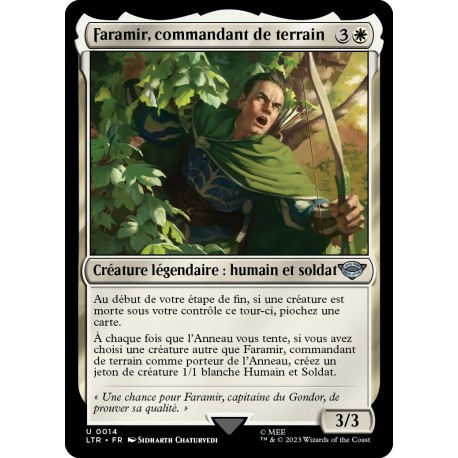 (Foil) Blanche - Faramir, commandant de terrain (U) [LTR]