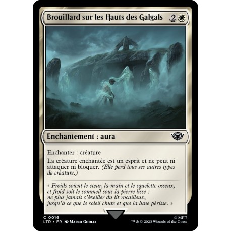 (Foil) Blanche - Brouillard sur les Hauts des Galgals (C) [LTR]