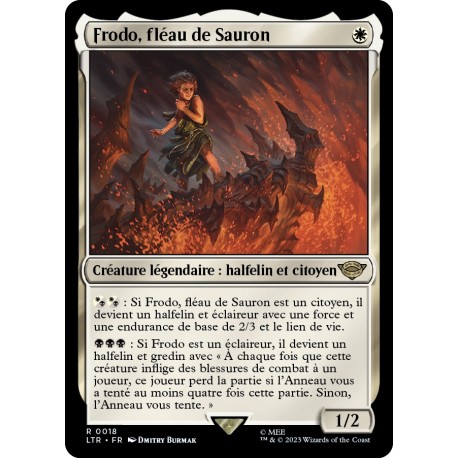 (Foil) Blanche - Frodo, fléau de Sauron (R) [LTR]