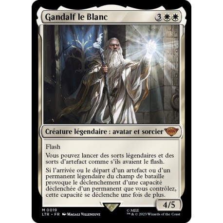 (Foil) Blanche - Gandalf le Blanc (M) [LTR]