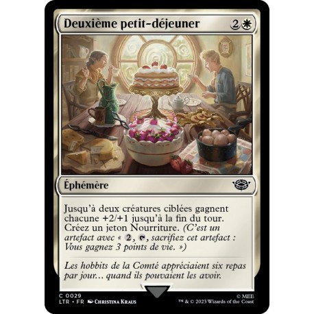 (Foil) Blanche - Deuxième petit-déjeuner (C) [LTR]