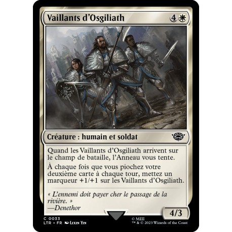 (Foil) Blanche - Vaillants d'Osgiliath (C) [LTR]