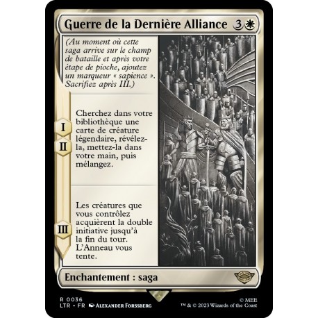 (Foil) Blanche - Guerre de la Dernière Alliance (R) [LTR]