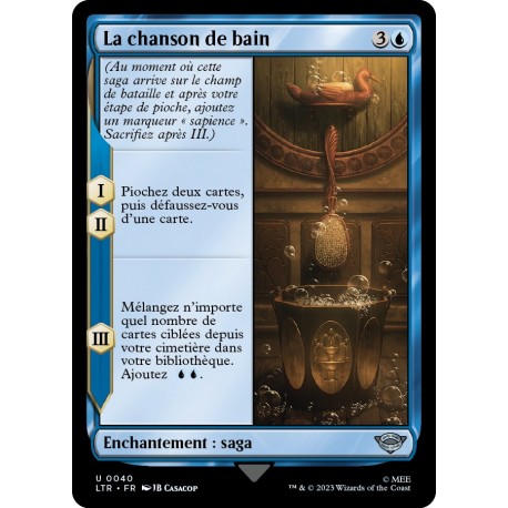 (Foil) Bleue - La chanson de bain (U) [LTR]