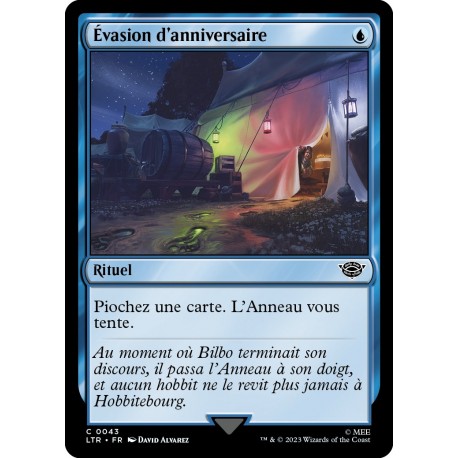 (Foil) Bleue - Évasion d'anniversaire (C) [LTR]