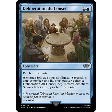 (Foil) Bleue - Deliberation du Conseil (U) [LTR]