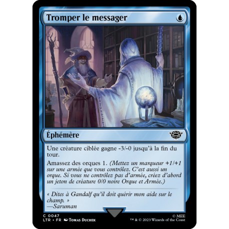 (Foil) Bleue - Tromper le messager (C) [LTR]