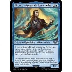 (Foil) Bleue - Elrond, seigneur de Fondcombe (U) [LTR]