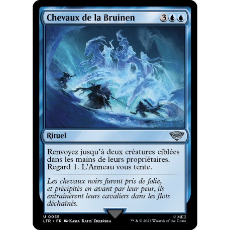 (Foil) Bleue - Chevaux de la Bruinen (U) [LTR]