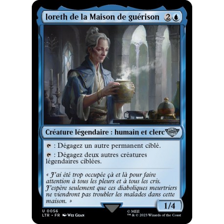 (Foil) Bleue - Ioreth de la Maison de guérison (U) [LTR]