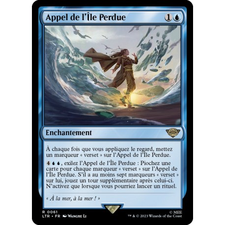 (Foil) Bleue - Appel de l'Île Perdue (R) [LTR]