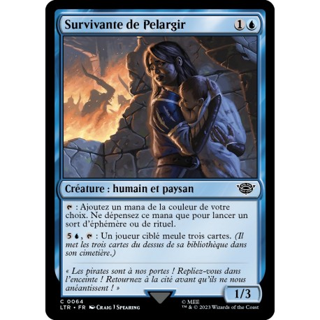 (Foil) Bleue - Survivante de Pelargir (C) [LTR]