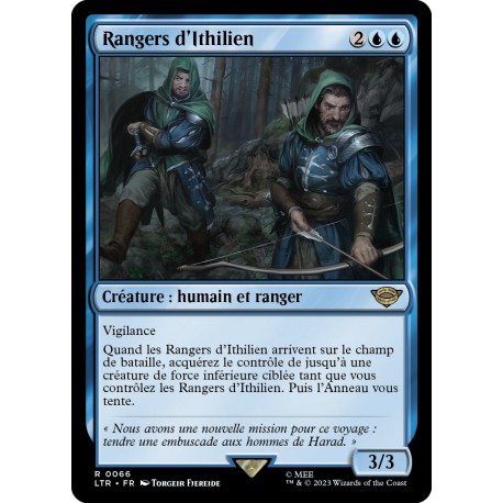 (Foil) Bleue - Rangers d'Ithilien (R) [LTR]