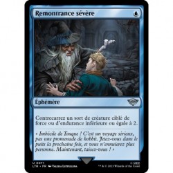 (Foil) Bleue - Remontrance sévère (U) [LTR]