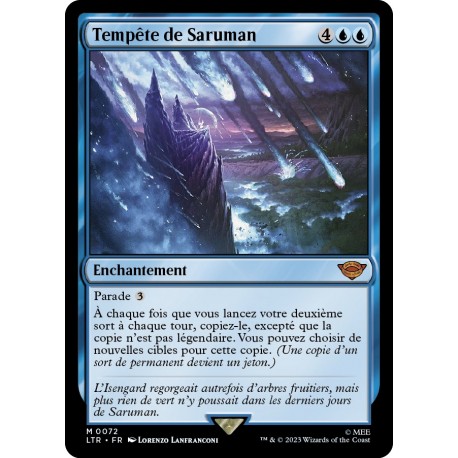 (Foil) Bleue - Tempête de Saruman (M) [LTR]