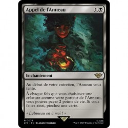 (Foil) Noire - Appel de l'Anneau (R) [LTR]