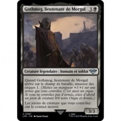 (Foil) Noire - Gothmog, lieutenant de Morgul (U) [LTR]