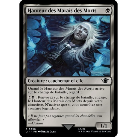 (Foil) Noire - Hanteur des Marais des Morts (C) [LTR]