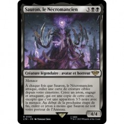 (Foil) Noire - Sauron, le Nécromancien (R) [LTR]