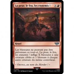 (Foil) Rouge - La peur, le feu, les ennemies ! (U) [LTR]