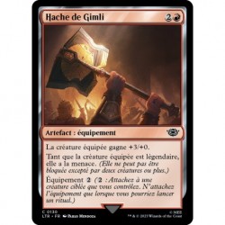 (Foil) Rouge - Hache de Gimli (C) [LTR]