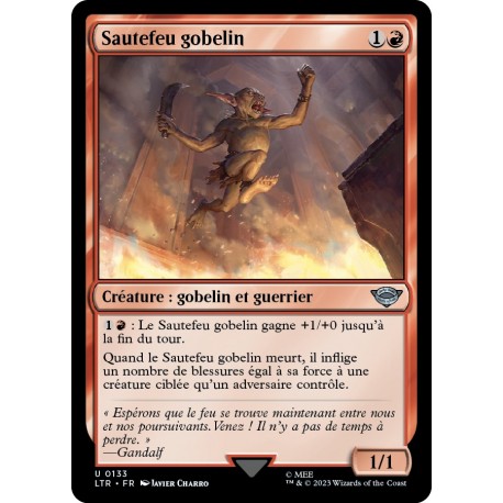 (Foil) Rouge - Sautefeu gobelin (U) [LTR]