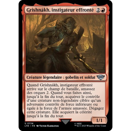 (Foil) Rouge - Grishnákh, instigateur effronté (U) [LTR]