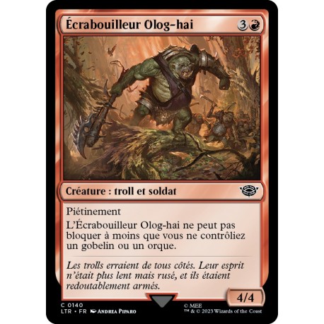 (Foil) Rouge - Écrabouilleur Olog-hai (C) [LTR]