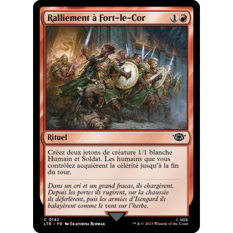 (Foil) Rouge - Ralliement à Fort-le-Cor (C) [LTR]