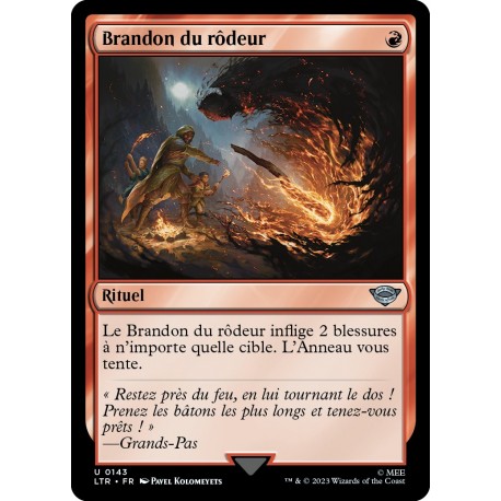 (Foil) Rouge - Brandon du rôdeur (U) [LTR]