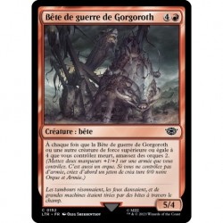 (Foil) Rouge - Bête de guerre de Gorgoroth (C) [LTR]