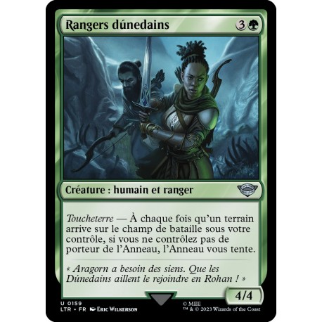(Foil) Verte - Rangers dúnedains (U) [LTR]
