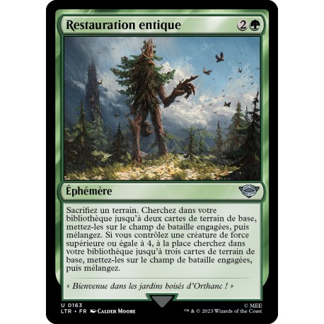 (Foil) Verte - Restauration entique (U) [LTR]