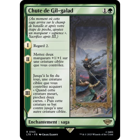 (Foil) Verte - Chute de Gil-galad (R) [LTR]