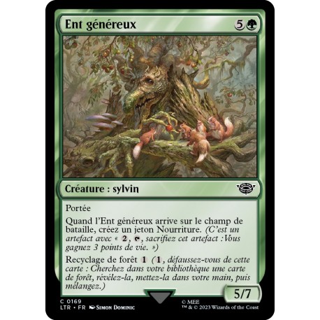 (Foil) Verte - Ent généreux (C) [LTR]