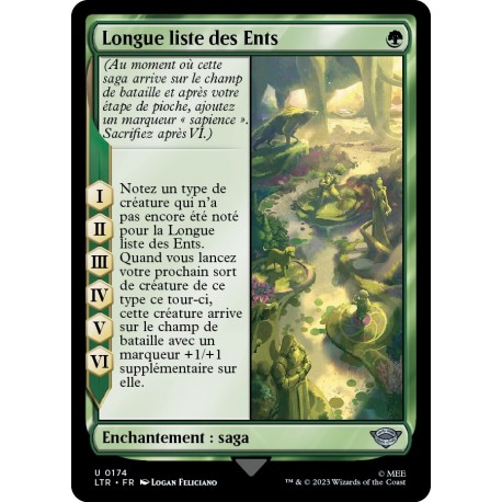 (Foil) Verte - Longue liste des Ents (U) [LTR]