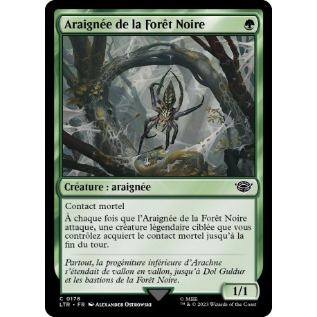 (Foil) Verte - Araignée de la Forêt Noire (C) [LTR]