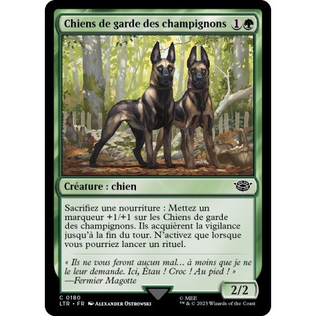 (Foil) Verte - Chiens de garde des champignons (C) [LTR]