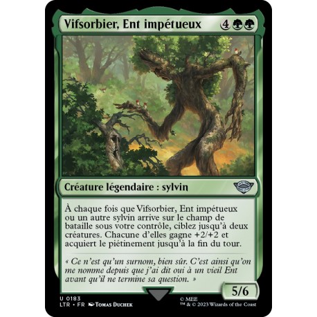 (Foil) Verte - Vifsorbier, Ent impétueux (U) [LTR]
