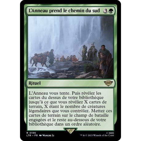 (Foil) Verte - L'Anneau prend le chemin du sud (R) [LTR]