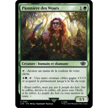 (Foil) Verte - Pionnière des Woses (C) [LTR]